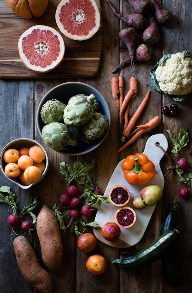 Harvest Symphony: Vibrant Veggie & Fruit Fusion